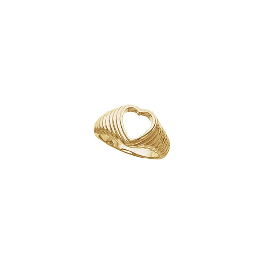 Gold Heart Ring
